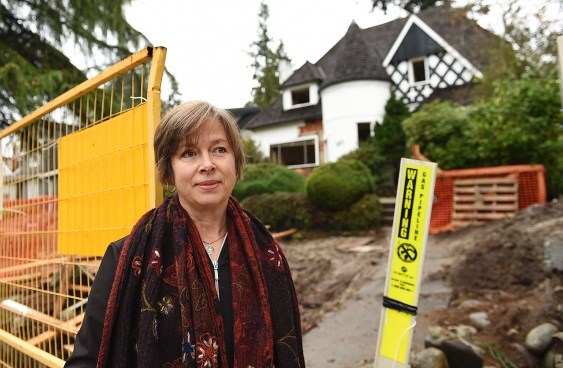 Author Caroline Adderson is troubled by the loss of character homes in Vancouver. Photo Dan Toulgoet