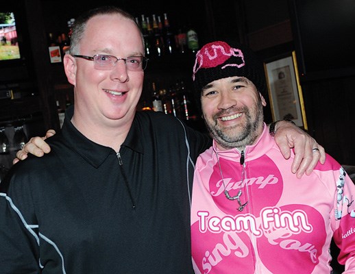 Mike Sigg and Patrick Sullivan, Finn's father
