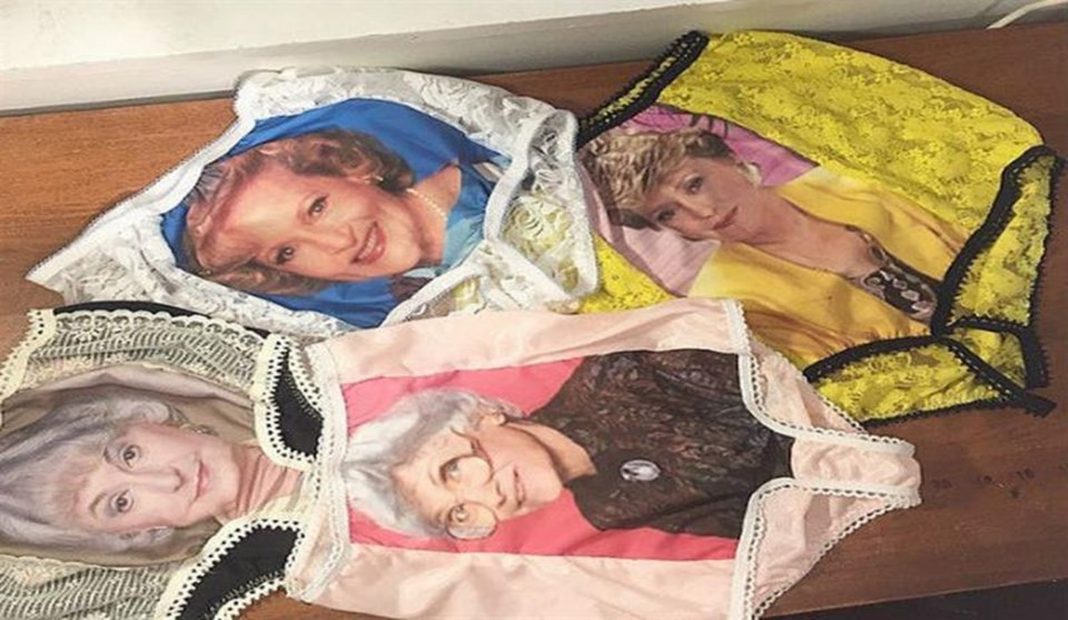 Golden Girl Granny Panties