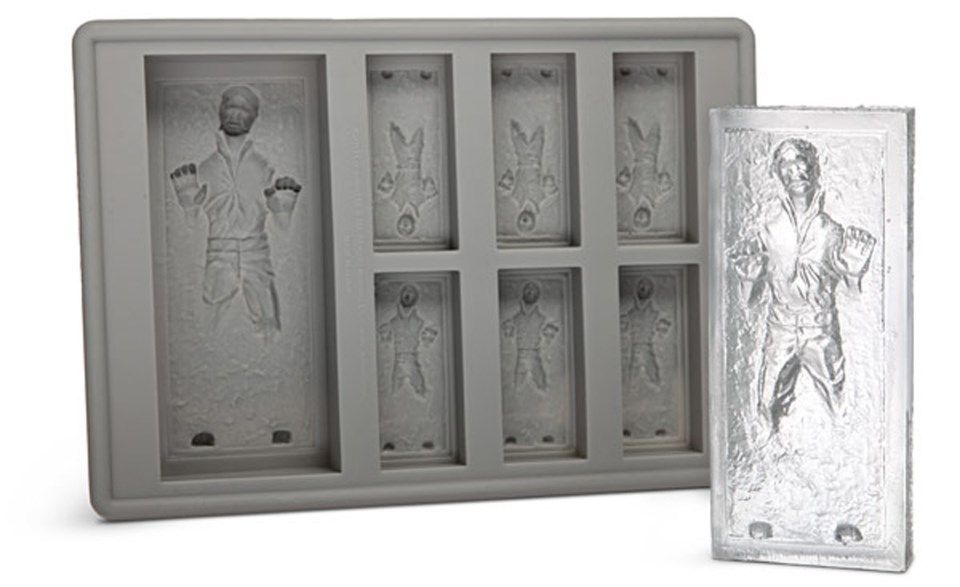 Han Solo in Carbonite Ice Cube Tray