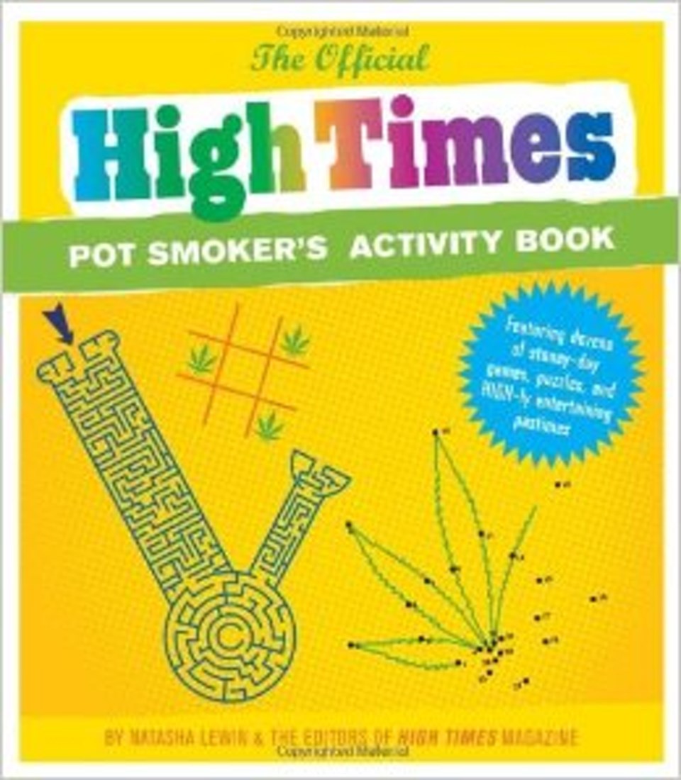 Pot Smokers Activity Book