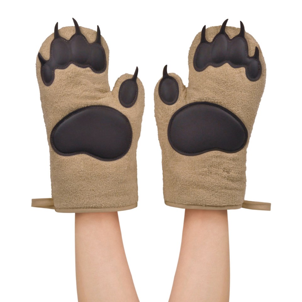 Bear Hands Oven Mitts