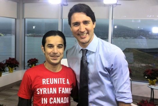 Mohammed Alsaleh Justin Trudeau