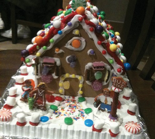 gingerbread house