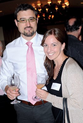 Dr. Sasha Smiljanic (left) and Monica Klimo.