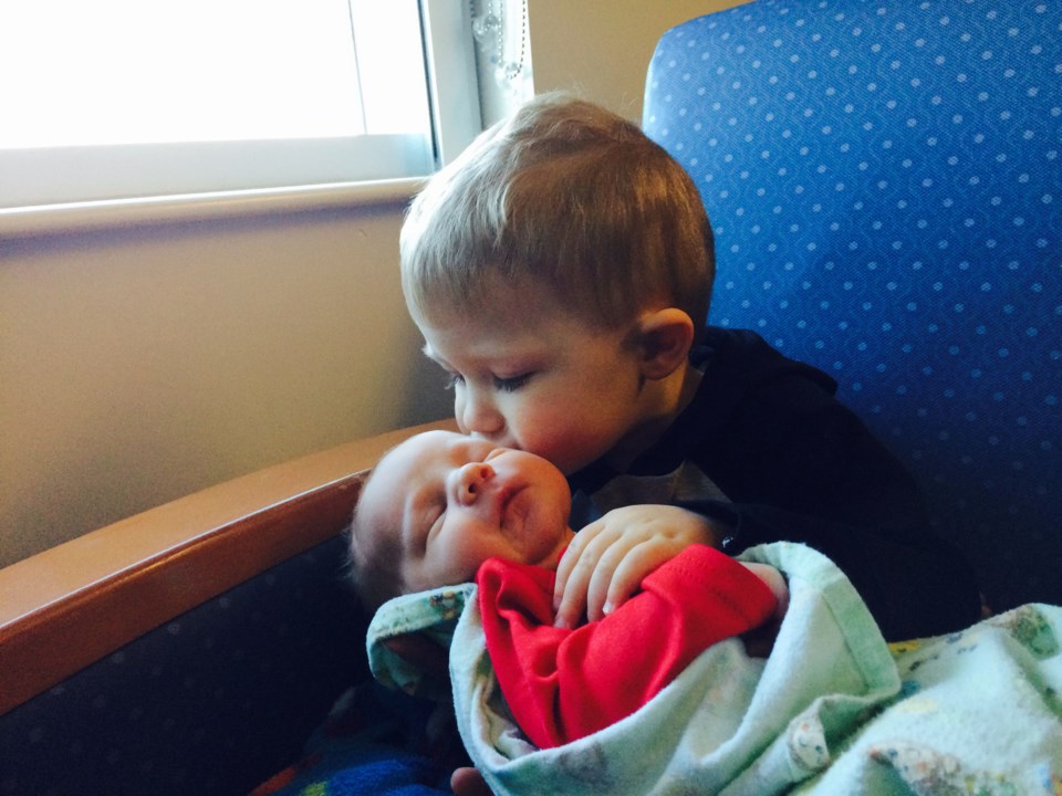Baby Bohden with Bjorn