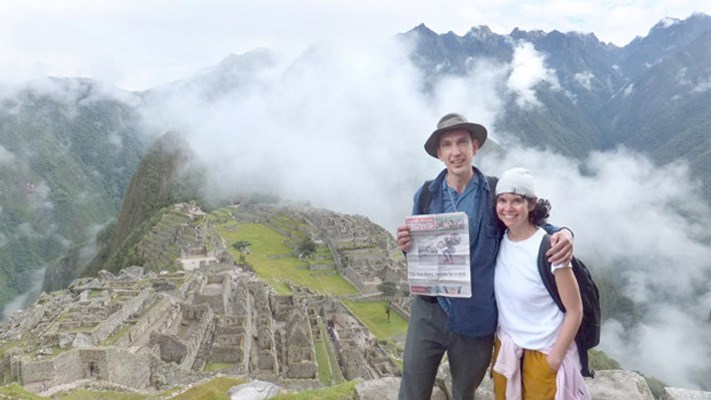 Bruce and Laurie Kienlen take the North Shore News to Machu Picchu in Peru.