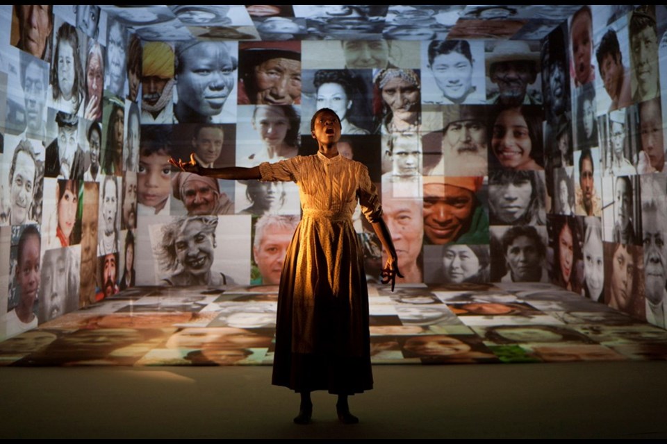 Neema Bickersmith co-created and performs Century Song for Toronto’s Volcano Theatre at this year’s PuSh Festival.