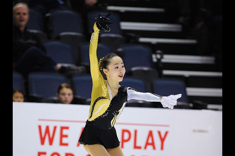 Burnaby's Sarah Tamura wowed the judges and the crowd en route to the gold medal at last week's Canadian Tire National figure skating junior ladies championships in Halifax. Tamura registered personal best skates and earned the right to represent Canada at the Junior World championship in Hungary.