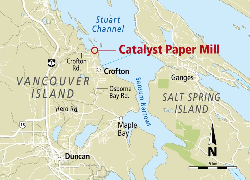 Catalyst Paper Mill, Crofton