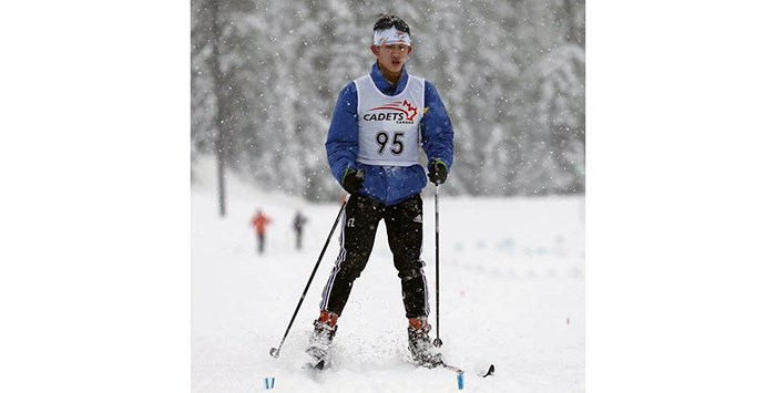 skiing