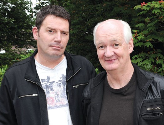 Brad Sherwood (left) and Colin Mochrie.