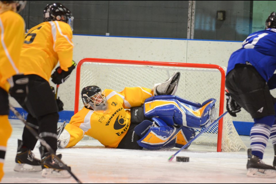 The Vancouver Eclipse meet and play every Friday at Mundy Park Arena. The players are all low vision or blind, but that hasn't hampered their pursuit of fun and camaraderie in Canada's national winter sport. The team is hosting a fundraiser, to help cover costs for 15 players who will attend next month's Canadian national Blind Hockey championships in Toronto, on Feb. 13 at the Paddlewheeler Pub.