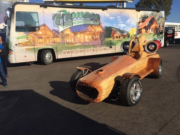 Log car