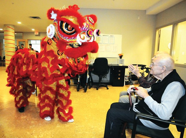 Lion dance