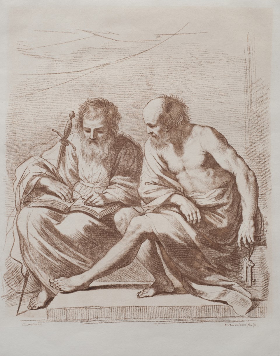 BAG, Bartolozzi, Saints Peter and Paul