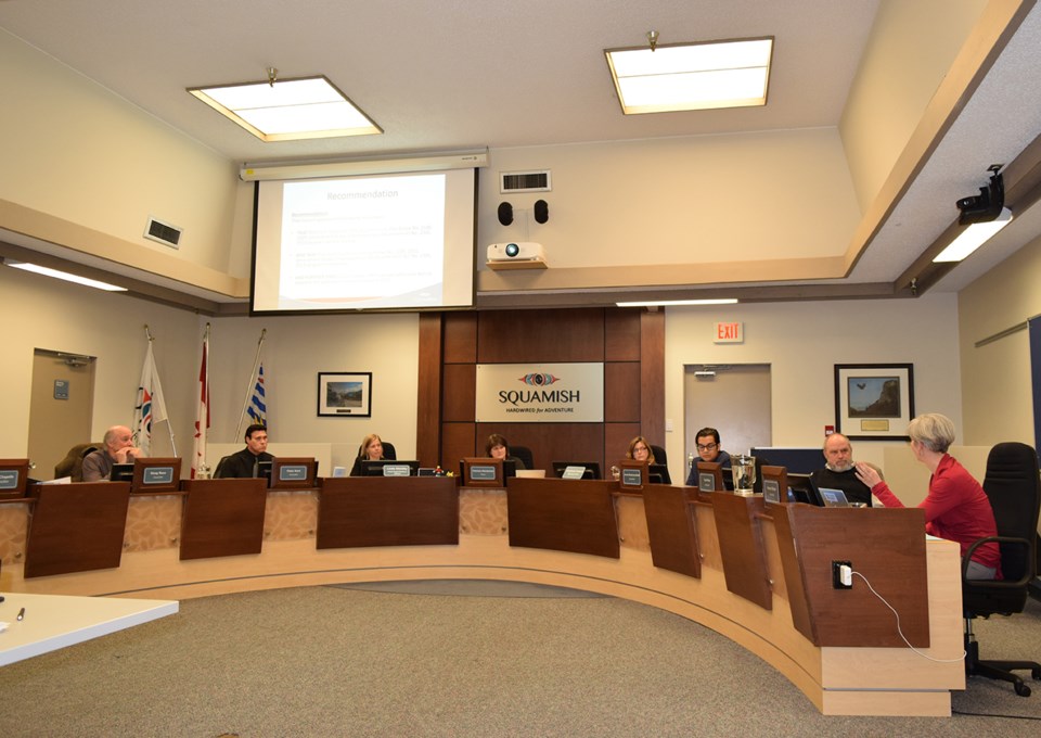 On Tuesday night council talked about the Cheekye Fan development application.