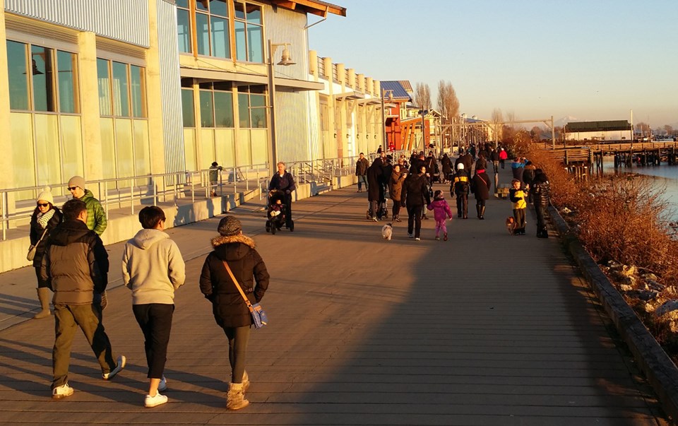 Steveston boardwalk