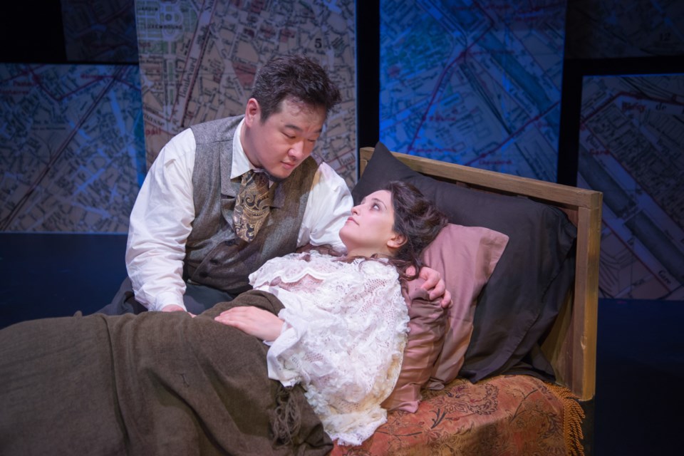 Brian Lee and Chloe Hurst star in the Burnaby Lyric Opera production of La Bohème.