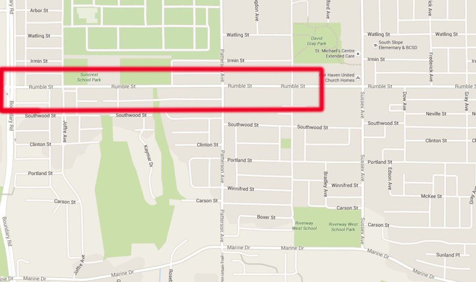 rumble street urban trail