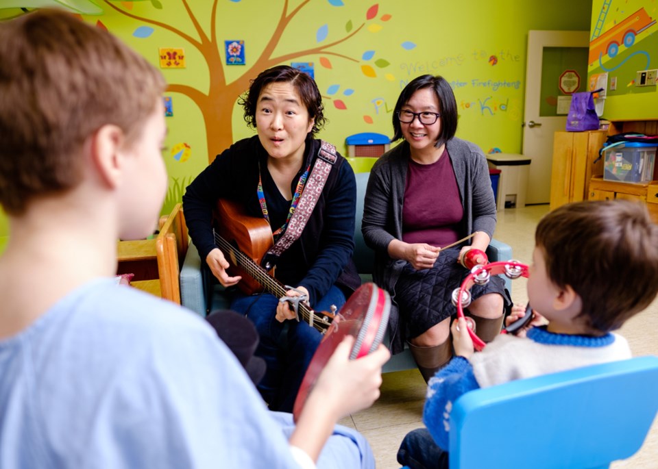 Michelle Choi, royal columbian hospital music therapy