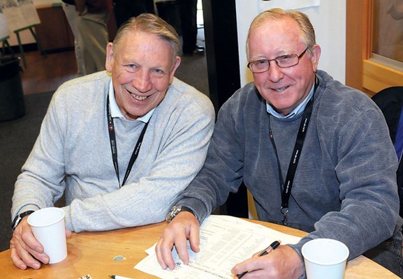 John Langley and Dennis Page