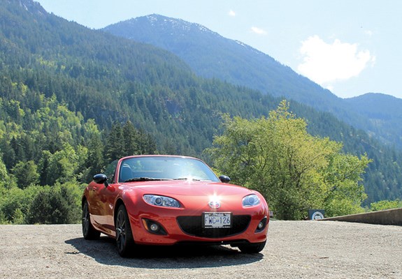 The Mazda MX-5, still called the Miata by enthusiasts, does not have blazing straightaway speed but its balance, handling and all-out fun-to-drive factor make it one of the best dollar-for-dollar cars in the world.
