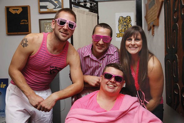 Gary Cartwright, Chris Robinson, Hailee Turpin and Jesse Ryan