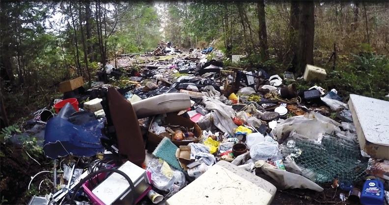 home dump site
