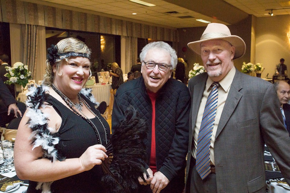 Maurya Biswell, Gary Begin and Ron Burton are stylish for the occasion.