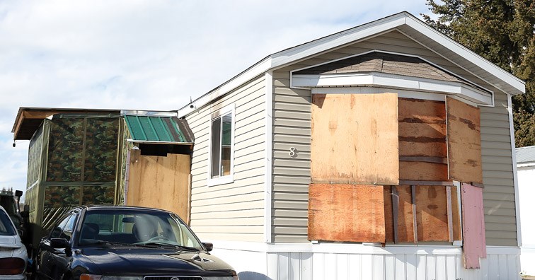 Evergreen Mobile Home Park fire