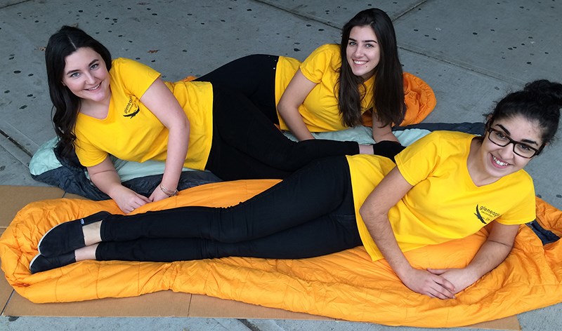 Gleneagle sleep out