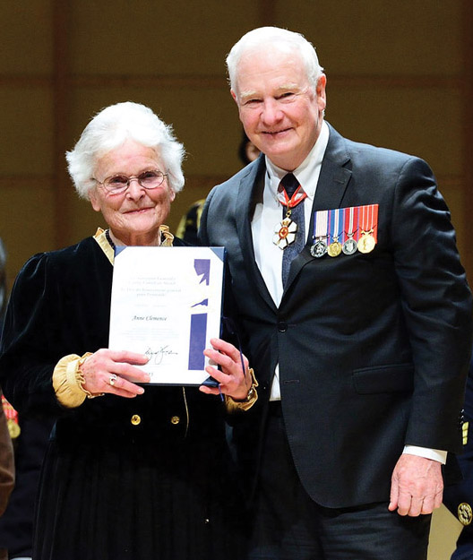 Anne Clemence named Caring Canadian Coast Reporter