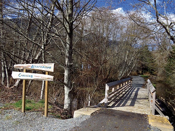 The Discovery Trail is one of the most well used pathways in Squamish.
