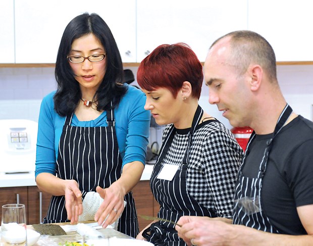 Exploring the art of sushi production