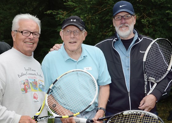 John Kennedy, Jim Gladden and Ken Prescott competed in the STANS tournament.
