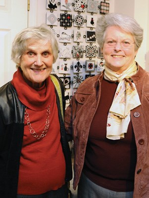 Marion Carruthers and Victoria Gemmell