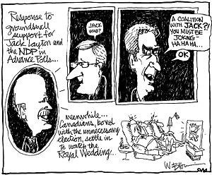 Editorial Cartoon: April 27, 2011