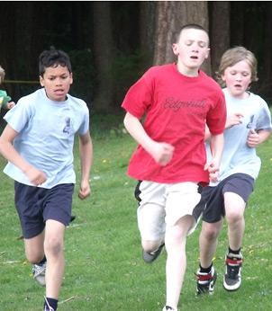 Students compete in spring cross-country race