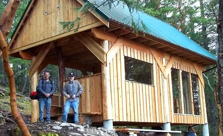 Manzanita Hut ready for opening