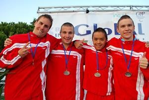 Swimmer wins gold medal
