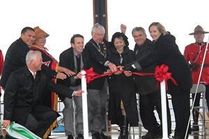 City officially opens waterfront