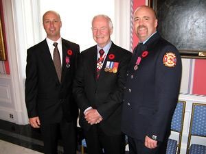 Modest heroes receive Medal of Bravery