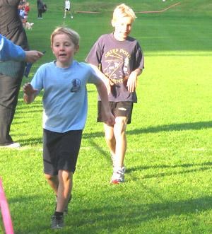 Students compete in fall cross-country race