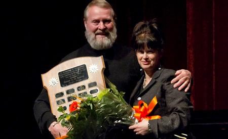 Stage manager receives honour
