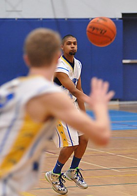 Carson Graham defeated their Handsworth opponents on January 19 to secure first place in the North Shore AAA league.