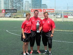 Spanish sweep for para soccer team