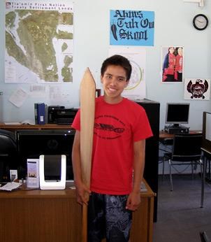 Canoe trip inspires student