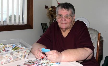 Stamps help fund cancer projects