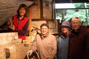 Wood firing creates magical pottery